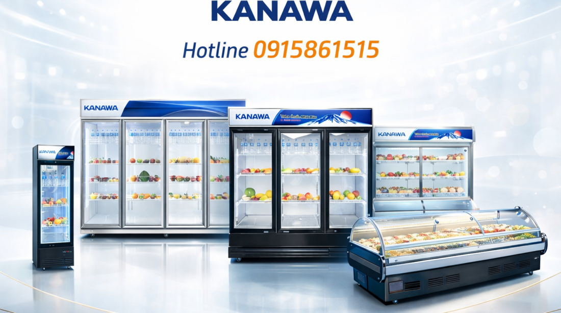tủ mát trưng bày, tủ mát siêu thị và tủ mát công nghiệp