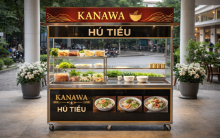 Xe bán hủ tiếu kanawa