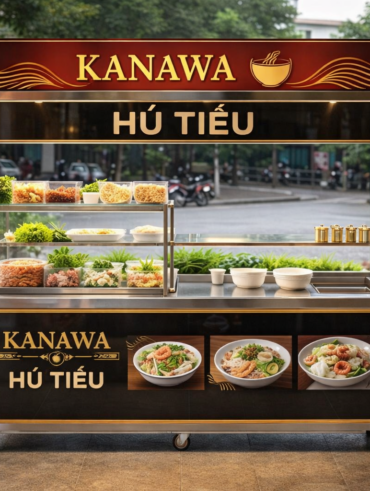 Xe bán hủ tiếu kanawa